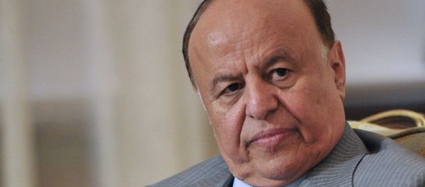 Yemeni President Abd Rabbuh Mansur Hadi Yemeni President Abd Rabbuh Mansur Hadi - Sputnik International