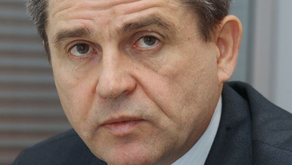Russian Investigative Committee Spokesperson Vladimir Markin commenting on investigation in Vnukovo airports, saying that four Vnukovo Airport employees have been arrested as suspects in connection with the aircraft crash with Total CEO Christophe de Margerie. - Sputnik International