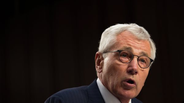 Secretary of Defense Chuck Hagel testifies before the Senate Armed Services Committee in Washington D.C. Sept. 16, 2014 Secretary of Defense Chuck Hagel testifies before the Senate Armed Services Committee in Washington D.C. Sept. 16, 2014 - Sputnik International