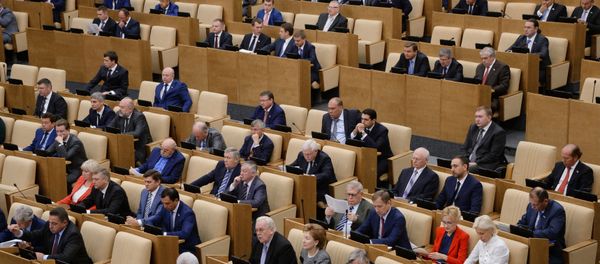 Russian State Duma's first meeting of new fall session Russian State Duma's first meeting of new fall session - Sputnik International