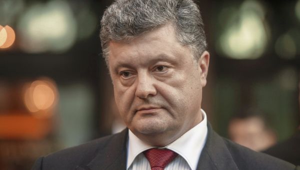 Ukrainian President Petro Poroshenko - Sputnik International